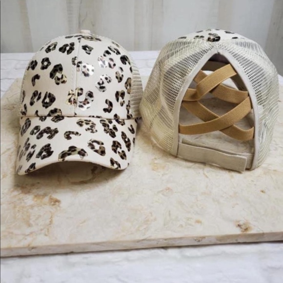 Criss Cross Leopard Special Edition Hat - Picture 2 of 3